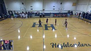 Heathwood Hall vs Cardinal Newman MS Girls [upl. by Arytas]