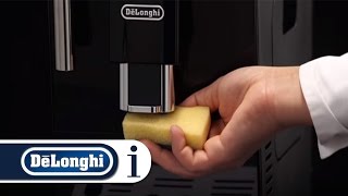 How to Clean the Coffee Spouts of Your DeLonghi Autentica ETAM 29510SB Coffee Machine [upl. by Nelav]