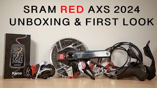 SRAM Red AXS 2024  Unboxing amp First Look [upl. by Calderon]