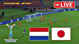 Live Japan vs Netherlands  Semifinals FIFA U20 Womens World Cup  gameplay pes21 [upl. by Airdnaz]