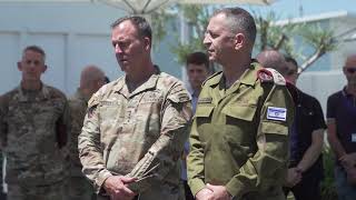 Visit of CENTCOM Commander to Israel [upl. by Michaud]