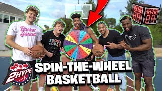 2Hype SPINTHEWHEEL Timed Basketball Challenge [upl. by Tigdirb]