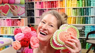 A Heart Full of Roses New Crochet Podcast Episode155 [upl. by Longo958]