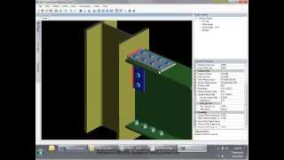 Steel Connection Design using RISAConnection [upl. by Kirst]