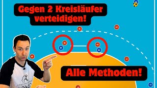 Erfolgreich gegen 2 Kreisläufer verteidigen  Lerne alle Methoden [upl. by Anazus]