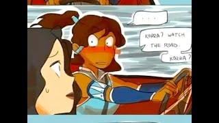 Korrasami Comic Dub  The Girlfriend [upl. by Ellecram]