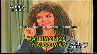 Publicidad Obra de Teatro Matrimonios y algo más en el Teatro Astros  DiFilm 1988 [upl. by Ykcor]