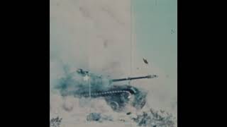 M41 Walker Bulldog light tank hit by an inert Bullpup AGM during trials in 1971 [upl. by Ahsieyt223]