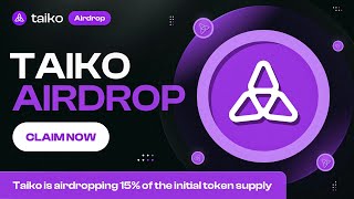 Crypto Airdrop  Taiko Airdrop Claim Up To 50000 [upl. by Ahsikar]