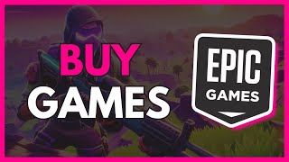 How to Buy Games from Launcher in Epic Games  Epic Games Tutorial [upl. by Tergram]