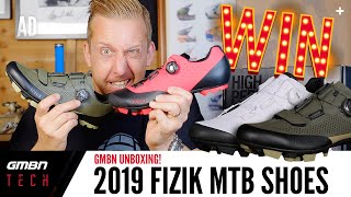 New fizik 2019 MTB Shoes  GMBN Tech Unboxing [upl. by Paulita]