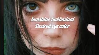 Heterochromia eyes subliminal  Extremely fast and powerful [upl. by Cirdek]