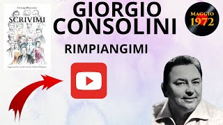 Giorgio Consolini canta Rimpiangimi 1959 [upl. by Irreg]