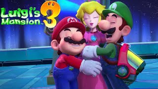 Luigis Mansion 3 The Movie  Full Game 100 Walkthrough [upl. by Llehsam]