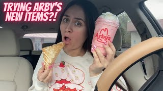 Trying Arby’s NEW Items [upl. by Pelagias]