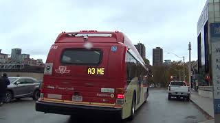 Toronto Transit Commission TTC Proterra Electric Bus Fan Trip October 29 2023 [upl. by Jacquelyn]