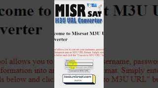 Converting User Information to M3U URL Format  Beginners Guide [upl. by Nileuqcaj635]