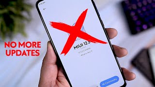 KHATAM No MIUI 125 Enhanced Update for These XIAOMI phones [upl. by Ahseyi]