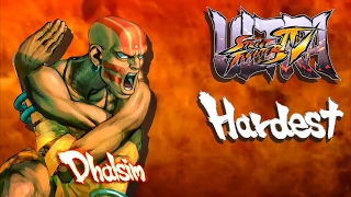 Ultra Street Fighter IV  Dhalsim Arcade Mode HARDEST [upl. by Helms]