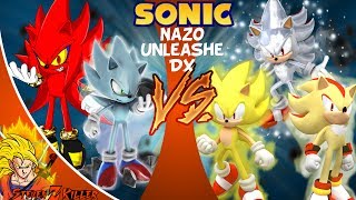 Sonic Nazo Unleashed DX By ChakraX REACTION [upl. by Htenay]