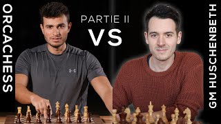 GM Huschenbeth vs OrcaChess  SchachDuell  Partie 2 [upl. by Ida528]