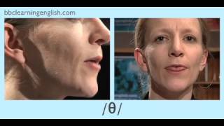 English Pronunciation 👄 Voiceless Consonant  θ  thin’ ‘throw’ amp thumb’ [upl. by Siusan]