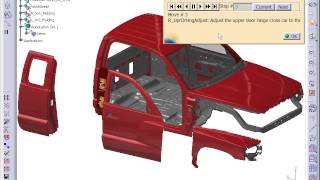 Animate Assembly Sequences in CATIA V5 with 3DCS [upl. by Ahsya]