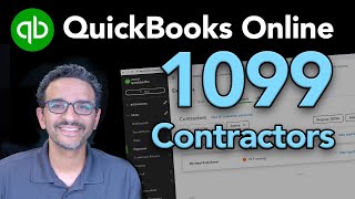 QuickBooks Online 2024 Setup 1099 Contractors [upl. by Kucik]