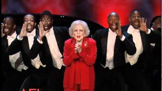 Betty White Surprises Morgan Freeman at the 39th AFI Life Achievement Award [upl. by Mcbride762]