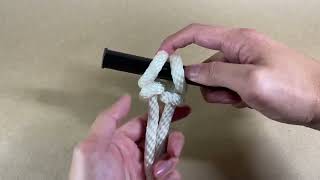 How To Tie A Cats Paw StepByStep [upl. by Ihteerp700]