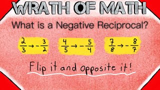 What is a Negative Reciprocal [upl. by Ailelc]