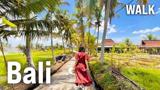 UBUD Bali 4K Walking Tour Indonesia  Captions amp Immersive Sound 4K Ultra HD60fps [upl. by Remlap245]