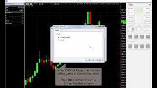 OANDA data feed and broker setup in MultiCharts [upl. by Betthezul]