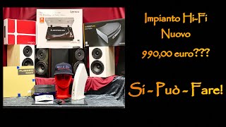 Impianto HiFi NUOVO a 9900 euro quotSI  PUO  FAREquot cit [upl. by Hedgcock]