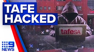 Data of over 2000 TAFE SA students stolen in major breach  9 News Australia [upl. by Nahtnaoj931]