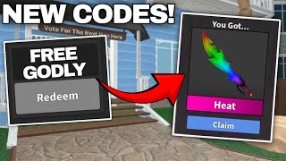 NEW ALL WORKING CODES IN MURDER MYSTERY 2 IN JULY 2024 [upl. by Estey894]