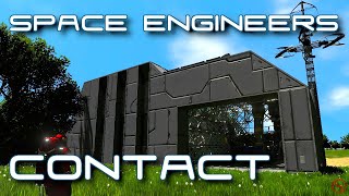 Back to Baseics  Contact  A Space Engineers Vanilla Survival Series [upl. by Ashby]