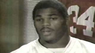 USFL Report 1985  Interview with Generals RB Herschel Walker [upl. by Slrahc288]