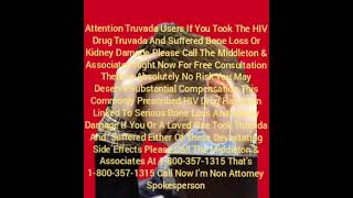 Truvada Lawsuit [upl. by Irami]