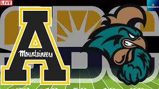 APP State vs Coastal Carolina Week 11 Sun Belt College Football Live Game Cast amp Chat [upl. by Rider]