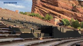 Red Rocks concerts this week will use a new stage [upl. by Jobe]