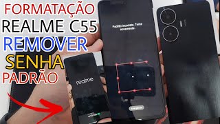 Como formatar o Realme C55 fazer hard reset deixar como de fábrica remover senha patrão e muito mais [upl. by Liatrice]