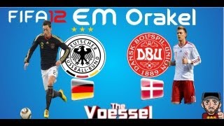 EM 2012 Deutschland vs Dänemark  FIFA 12  Lets Orakel [upl. by Nowyt]