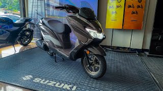 New Suzuki BURGMAN Street 125 EX Full Walk Around Review with Price [upl. by Alaet]