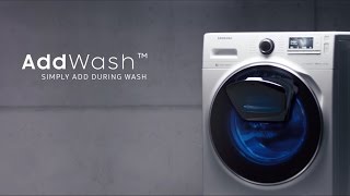 Samsung AddWash™  Waschmaschine How to Video  Swiss German  4K [upl. by Ynatil]