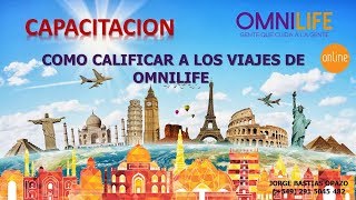 CAPACITACION Como Calificar a los Viajes de Omnilife [upl. by Ahsea]