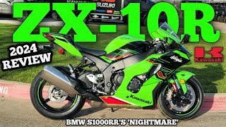 2024 KAWASAKI ZX10R Ride amp Review  BMW S1000RR Nightmare review kawasaki zx10r [upl. by Neirad144]