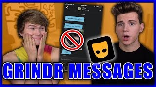 GAY GUYS READ THEIR GRINDR MESSAGES pt 2 [upl. by Eislek130]