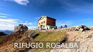 RIFUGIO ROSALBA COLLE PERTUSIO [upl. by Elagibba]