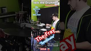 The Fray  quotSyndicatequot drum playthrough jackthedrummer roland [upl. by Kaela]